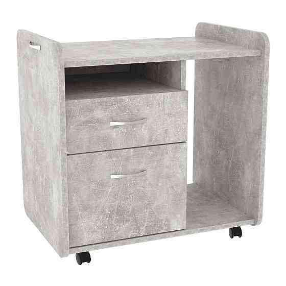 Тумба офисная ТМО-2, Бетон, 650/450/650 Львов