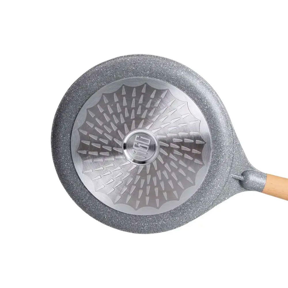 MGC Алюмінієва млинцева сковорода з мармуровим антипригарним покриттям Ø 28 см, товсте дно MGC Коломыя - изображение 5