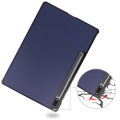 Чехол для планшета BeCover Smart Case Samsung Tab S9 Plus (SM-X810/SM-X816)/S9 FE Plus (SM-X610/SM-X616) 12.4" Deep Blue (710322) Винница - изображение 5