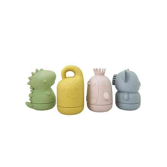 Набор силиконовых игрушек для купания MGZ-0925, 4 штуки Винница