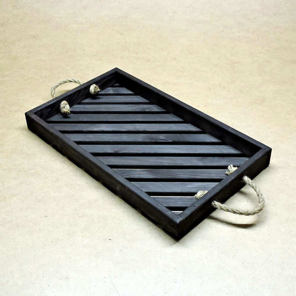 Піднос дерев'яний "Ломмел" венге Миколаїв - фото 6