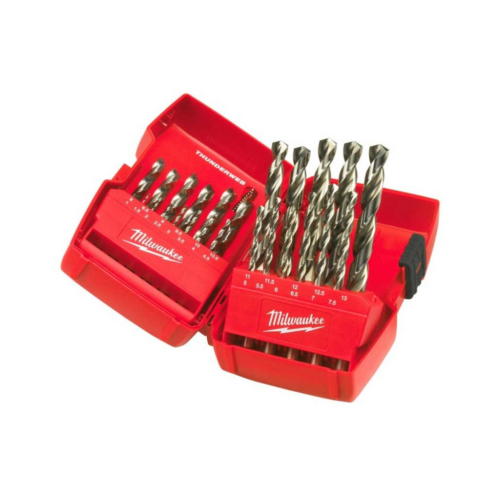 Набор сверл по металлу THUNDERWEB HSS-G - DIN 338 MILWAUKEE 25 шт 4932352376 Коломыя - изображение 3