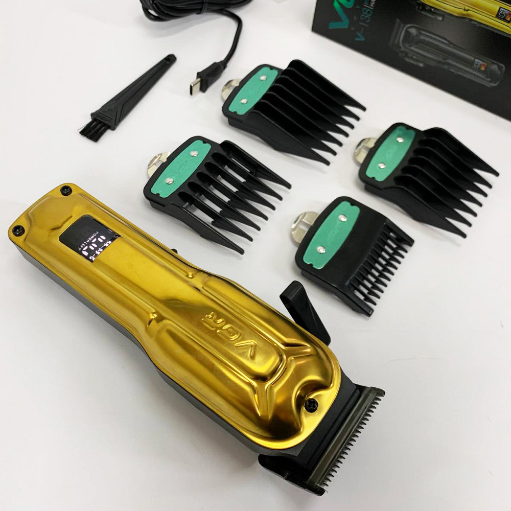 Машинка для стрижки волосся електрична VGR, Тример для скронь Машинка окантовки акумуляторна DP-80 Львів - фото 5