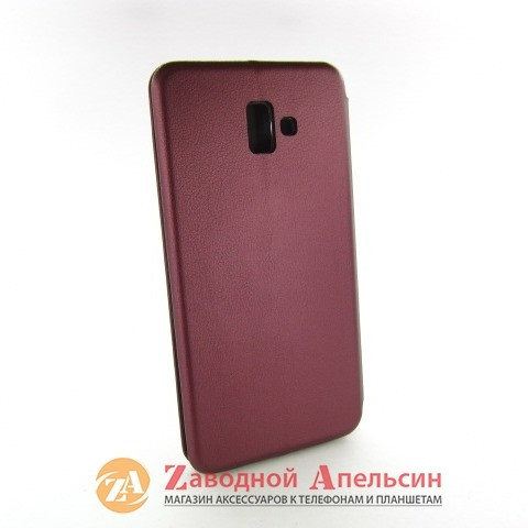 Чохол книжка Samsung J6 plus J610 J4 J415 Aspor Case marsala Одеса - фото 5