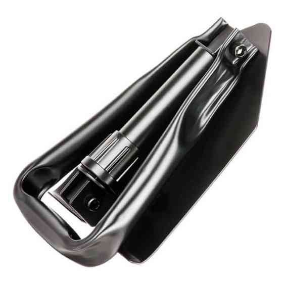 Лопата туристична INTERTOOL 57 см - саперна лопата для екстремальних умов Львів