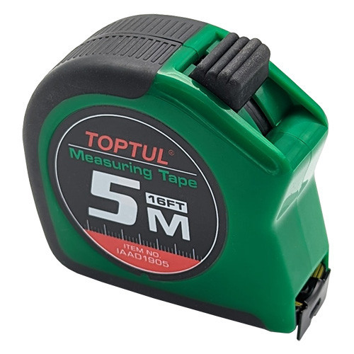 Рулетка професійна 5 м*19 мм TOPTUL IAAD1905 Одеса - фото 1
