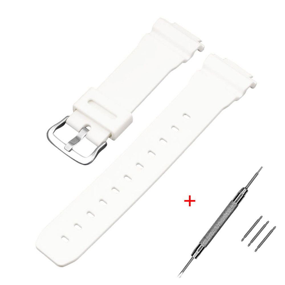 Ремінець для Casio G-Shock DW-6900 White SI SBR Київ - фото 1