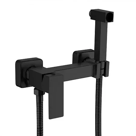 Гігієнічний душ із змішувачем WEZER PRO9A-02-BLACK чорний Київ - фото 2