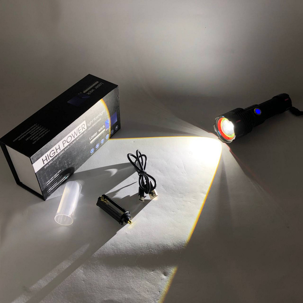 Професійний тактичний ліхтарик, Ліхтар світлодіодний тактичний, Тактичні ліхтарі акумуляторні SL-28 Львів - фото 2