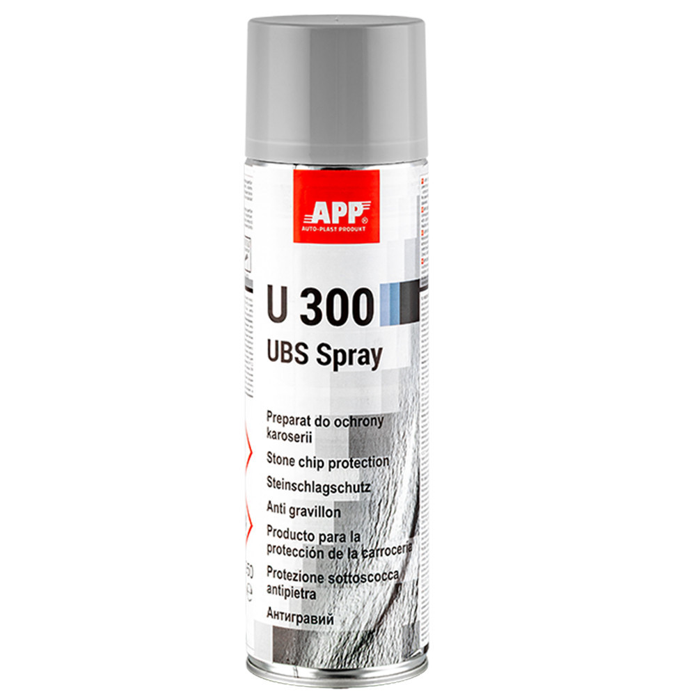 Антигравій аерозольний U300 UBS сірий 500мл APP, 050208 Винница - изображение 1