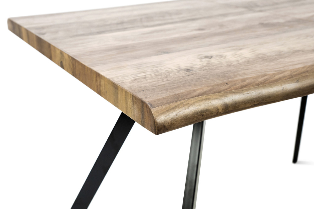 Стіл Метрополь (120+40*80), чорний/штучний шпонMDF Киев - изображение 8