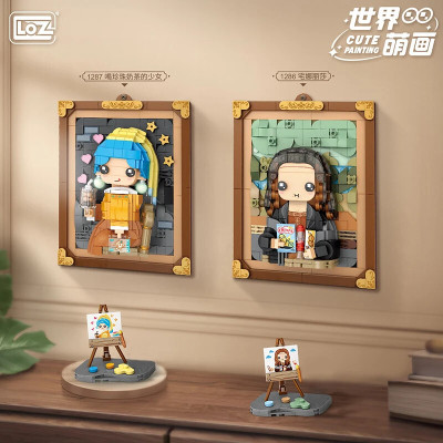 Конструктор LOZ Об'ємна картина Мона Ліза (1286) Вінниця - фото 2