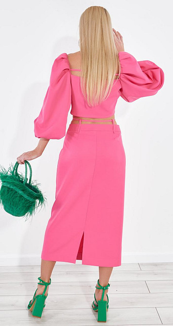 Красивый розовый костюм Киев - изображение 4