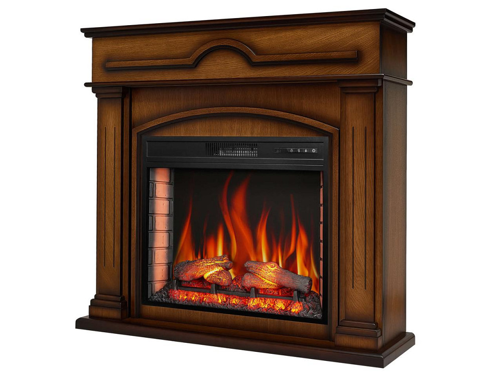 Каминокомплект ArtiFlame Inverno AF28S дуб антик с обогревом и звуком горения огня Львов - изображение 3