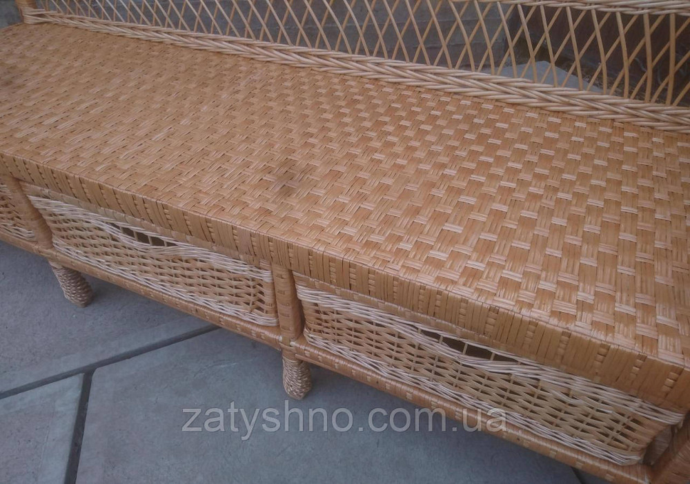 Диван великий плетений із шухлядами Київ - фото 8