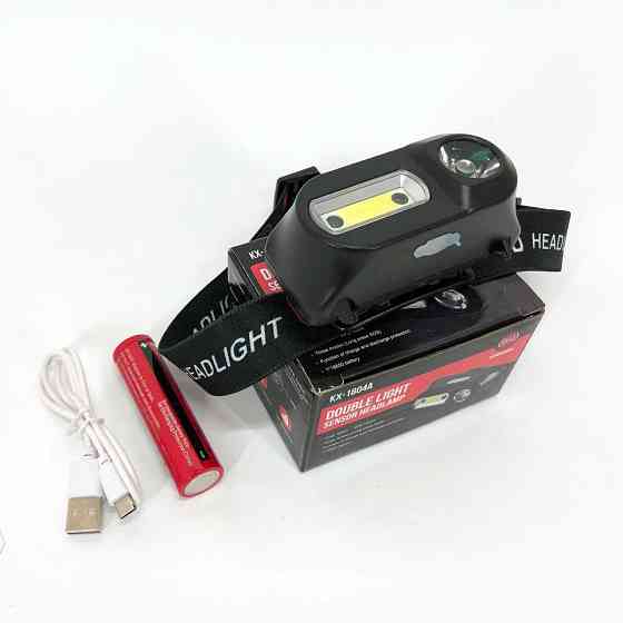 Налобна лампа Bailong BL-1801A, Професійний світлодіодний ліхтарик на голову, Легкий ліхтарик на голову EQ-14 Львів