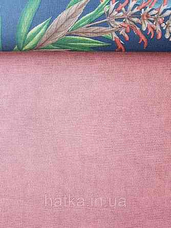 Шпалери вінілові на флізеліновій основі Decoprint BLOOMING BL22708 однотон темно-кораловий бордовий Київ