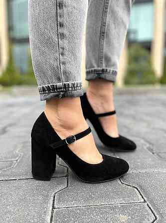 Nivelle Туфлі жіночі NIVELLE 1765/8029-8052 чорні (весна-осінь, замша натуральна) (3390) 39 Коломыя