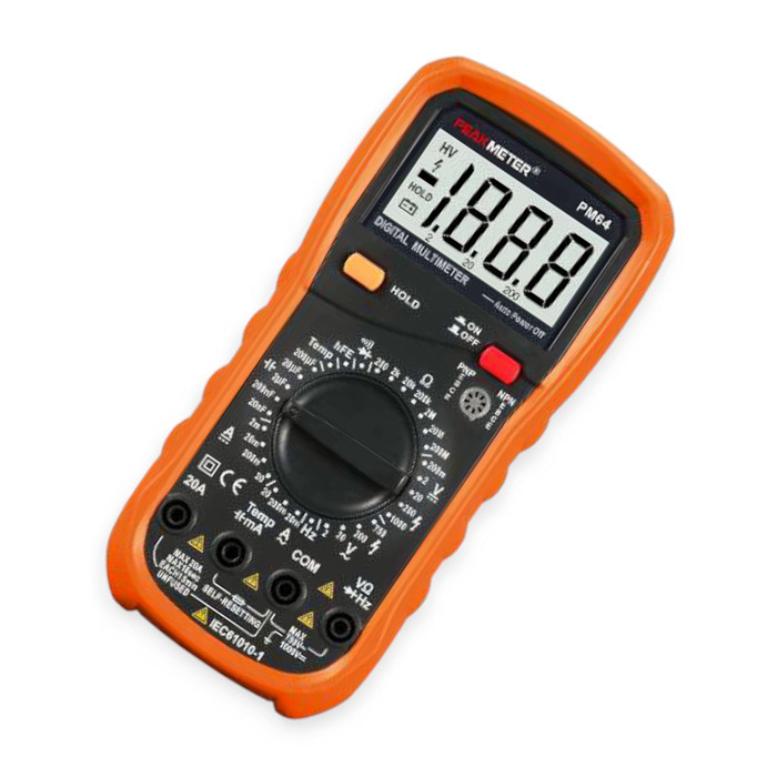 Мультиметр цифровой PM64 Peak Meter 20А Мукачево - изображение 1