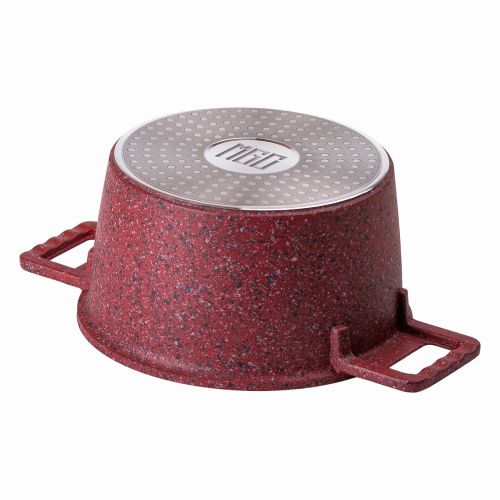 Кастрюля алюминиевая 3 л с крышкой и антипригарным покрытием Киев - изображение 2