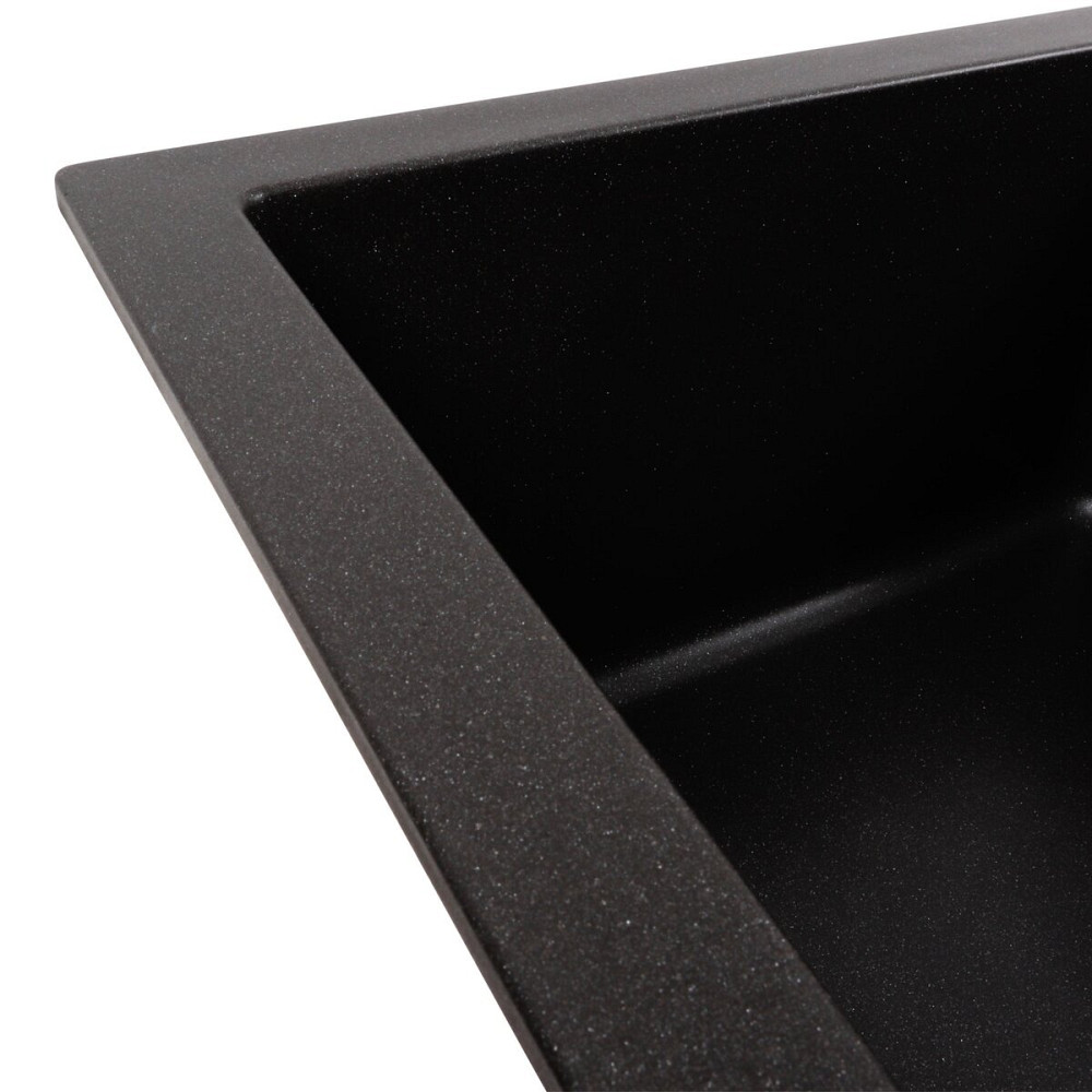 Гранітна мийка для кухні VALESO 7850 TROYA матовий Моріон Коломия - фото 4