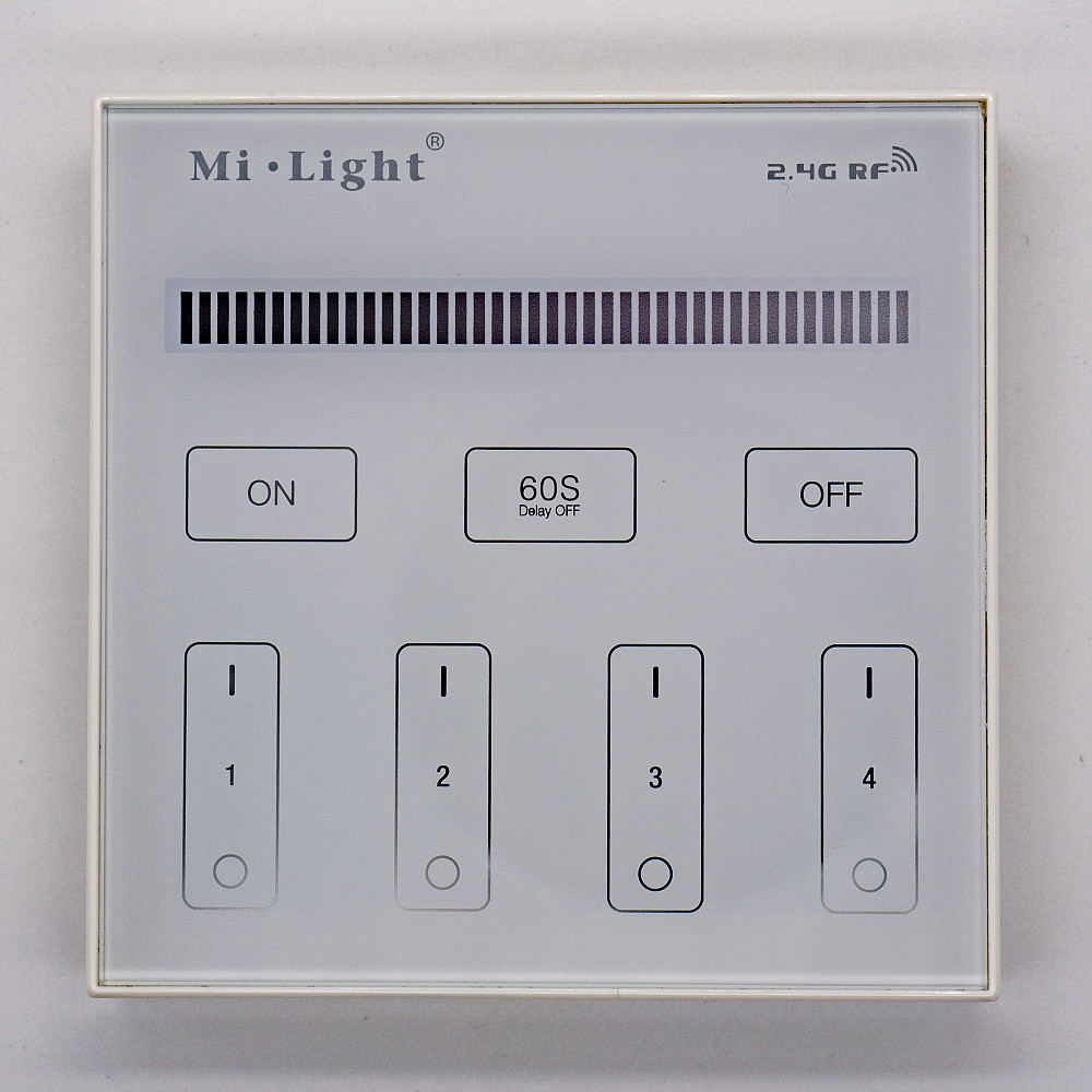 Milight Панель керування BL1 Mi-light бездротова 4 ЗОНИ BL1 (White 2,4 GHz) Коломия - фото 3