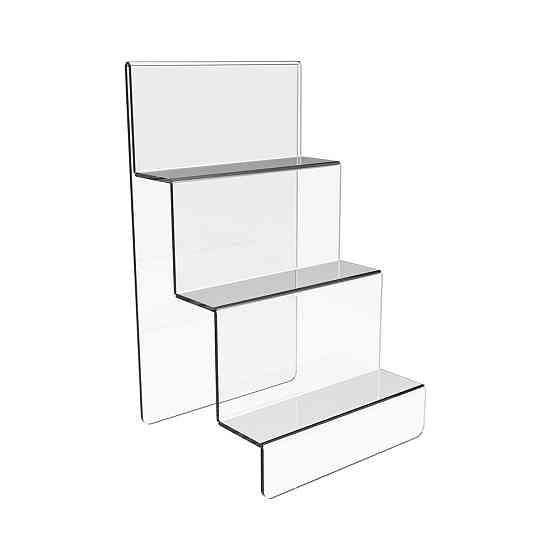 Гірка EKOSTAR під товар на 3 сходинки з акрилу 100х120х160 Київ