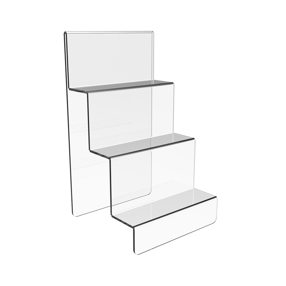 Гірка EKOSTAR під товар на 3 сходинки з акрилу 100х120х160 Київ - фото 2