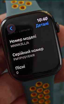 Смарт -Часы Apple Watch 8 45mm , Stainless steel, Sapphire ,LTE Unlocked. Київ