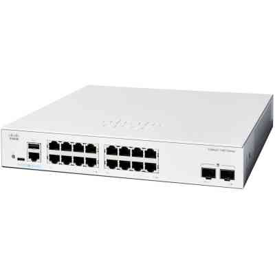 Комутатор мережевий Cisco C1300-16T-2G Вінниця