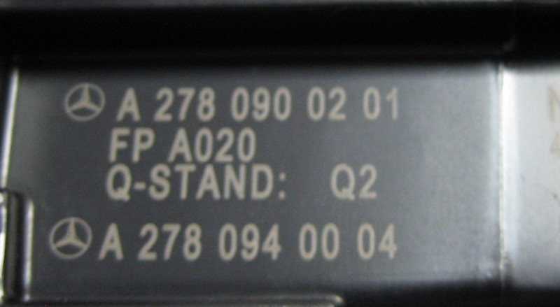 Mercedes-Benz  A2780900201 Корпус повітряного фільтра правий двигун М278 V8 4.6л ML W166 GL X166 Одеса - фото 3