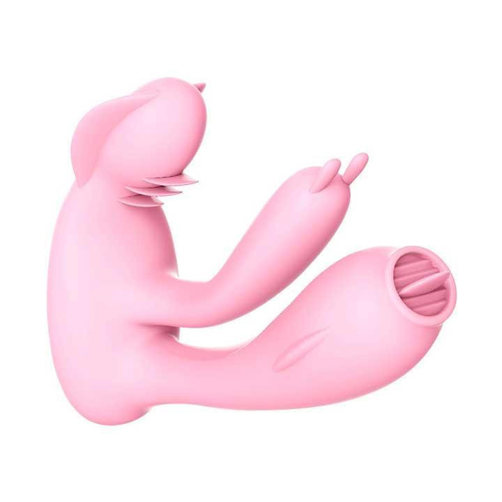 Смарт-вібратор метелик Love Spouse — Рожевий — Смарт вібратори Вінниця - фото 4