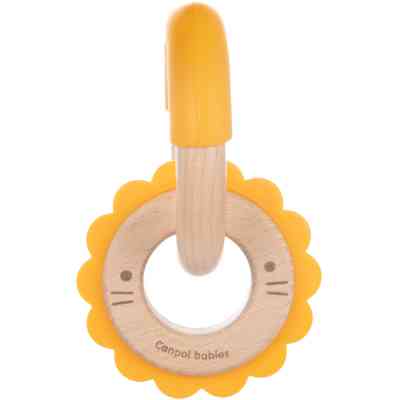Прорезыватель Canpol babies деревянно-силиконовая Лев (80/300) Винница