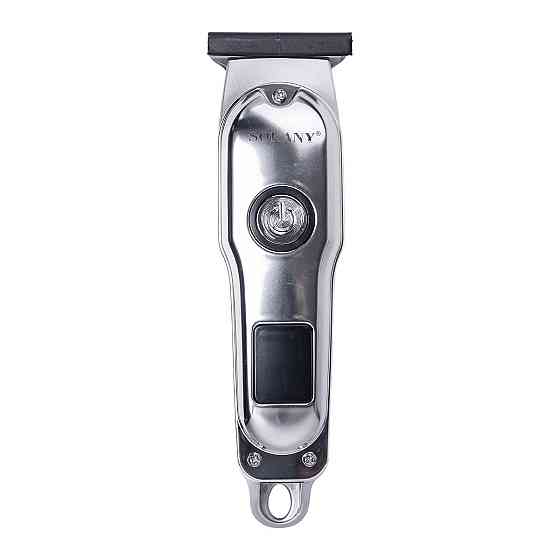 Машинка для стрижки 3 насадки Серебристая Sokany SK-LF-9988G Киев