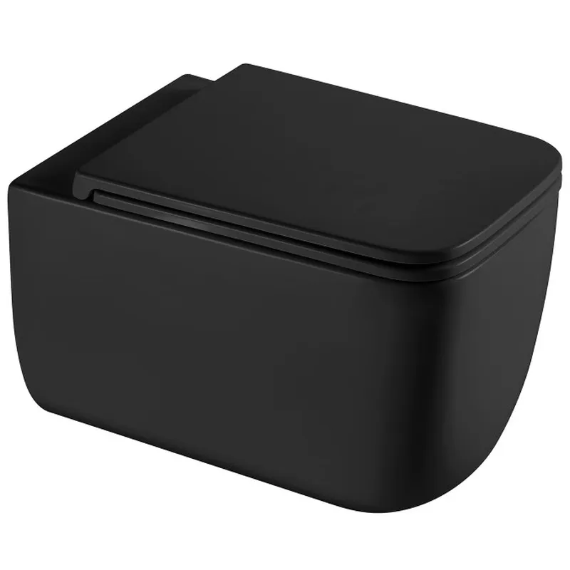 Унітаз підвісний Mixxus Premium DIVERSE-0301-T1 BLACK 530х365х373mm, система змиву TORNADO 1.0 (MP6600) Київ - фото 1