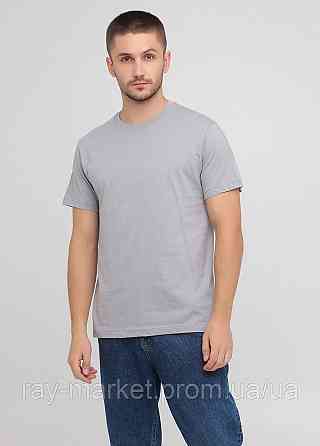 Футболка базовая Stedman Classic-T Unisex мужская светло-серая (ST2000-SGY) 3XL Київ