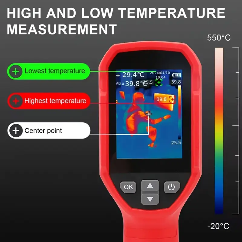 Тепловизор инфракрасный UNI-T UTi160S (160х120) Киев - изображение 5