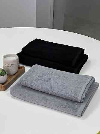 Полотенце банное Ideal Textile махровое 70х140 см 450 г/м2 Чорний 1 шт Черновцы