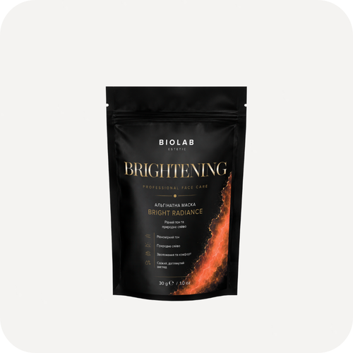 АЛЬГІНАТНА МАСКА BRIGHT RADIANCE BIOLAB Estetic, 150 мл Дніпро - фото 1