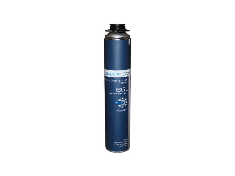 Піна монтажна професійна 860мл зима 65 FP-0568 ТМ SMARTECH   Solmir Київ - фото 1