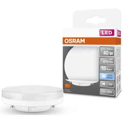 Лампочка Osram LED STAR, 4.9W, 470Lm, 4000K, GX53 (4058075433465) Винница