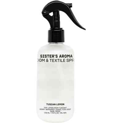 Освіжувач повітря Sister's Aroma Тосканський лимон Парфумований спрей для кімнати та текстилю 230 мл (4820227785919) Вінниця