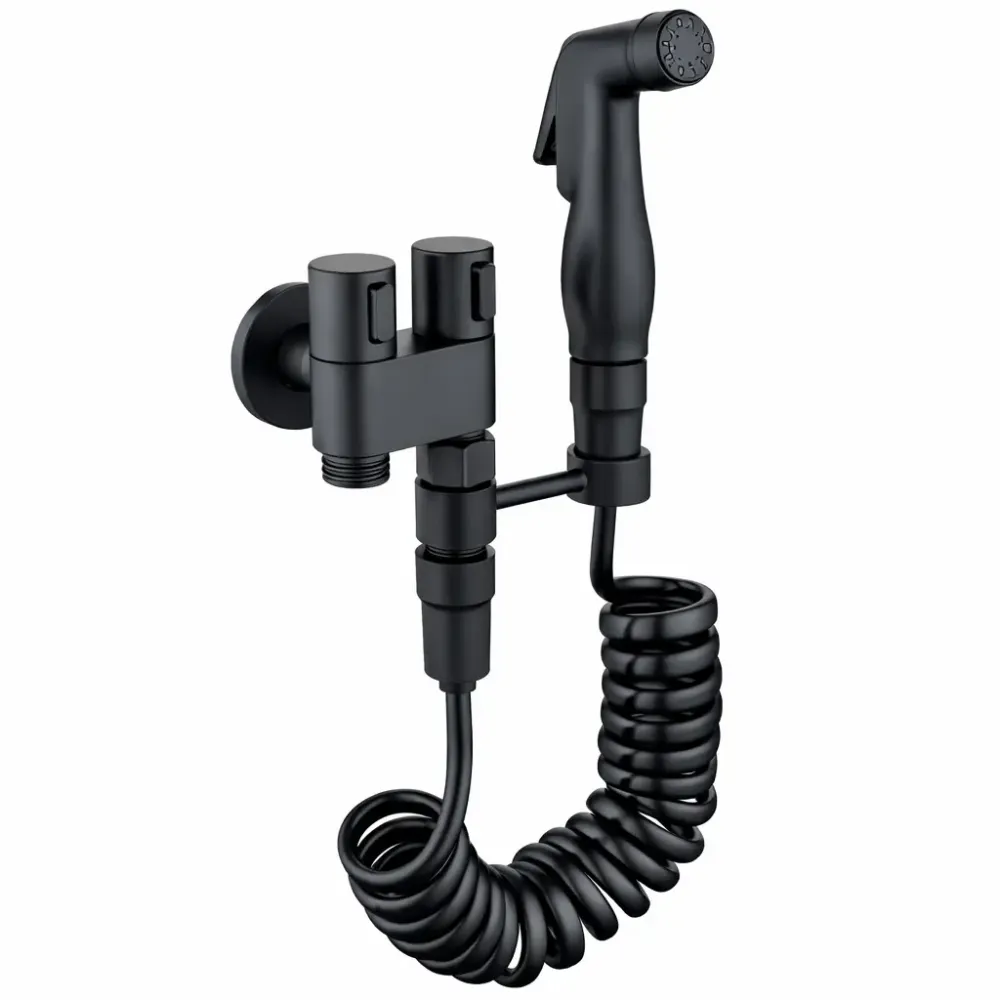 Гигиенический душ-биде с клапаном и спиральным шлангом AND YLN9041H Коломыя - изображение 1