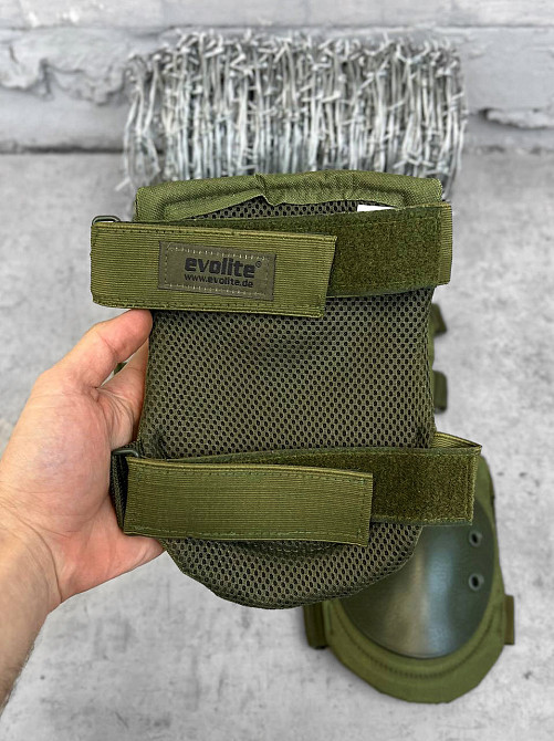 Наколінники та налокітники тактичні олива Одеса - фото 5