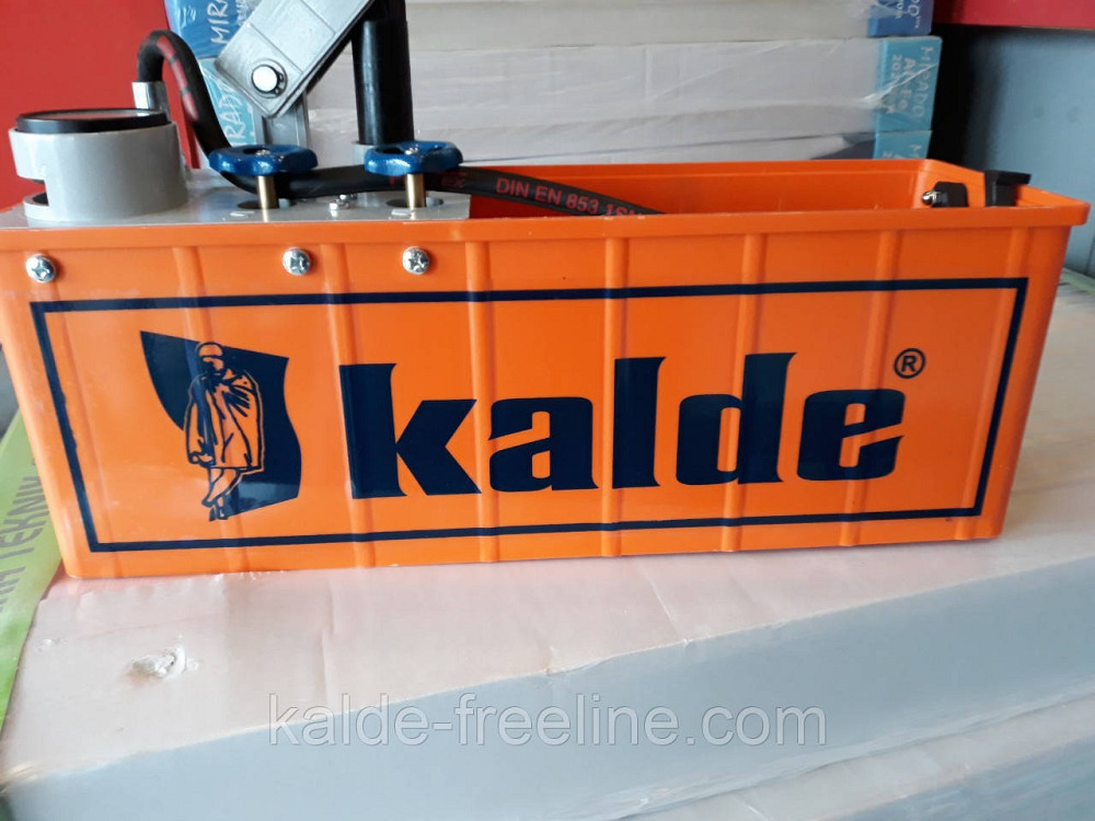 Насос для опрессовки KALDE VP-60 бар Харьков - изображение 3