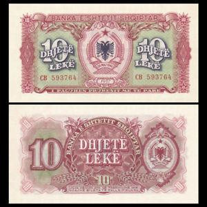 Албания / Albania 10 Lek 1957 Pick 28 UNC Полтава - изображение 1