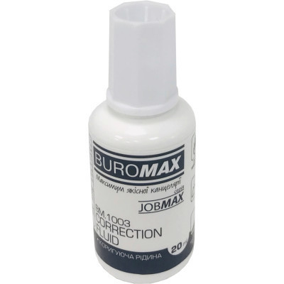 Корректор Buromax fluid "JOBMAX" 20ml (BM.1003) Винница - изображение 1