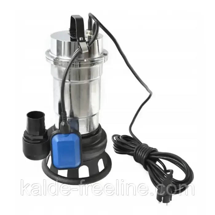 Насос дренажно-фекальний VODOMET SWP 15-12-2.5 корп.нерж. H=12M, Q=15кбМ, P=2500Вт, 2" Харків - фото 2