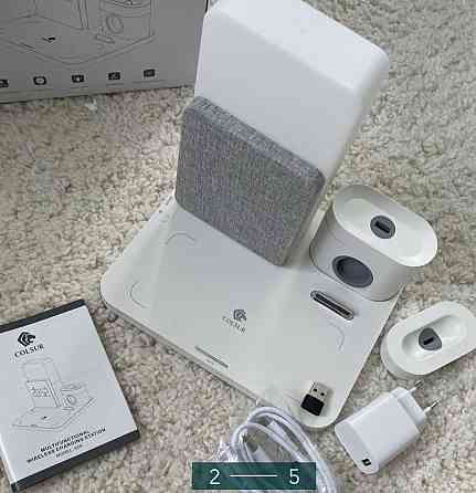 Безпроводные Зарядное устройство 3в1 . Зарядная Станция. Киев