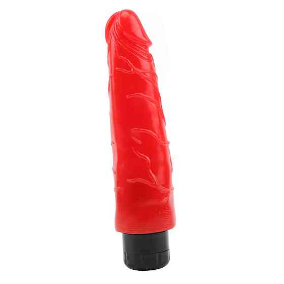 Вибратор реалистичный на батарейках Chisa Hotstorm Devilish X2, красный Sex Aura Киев
